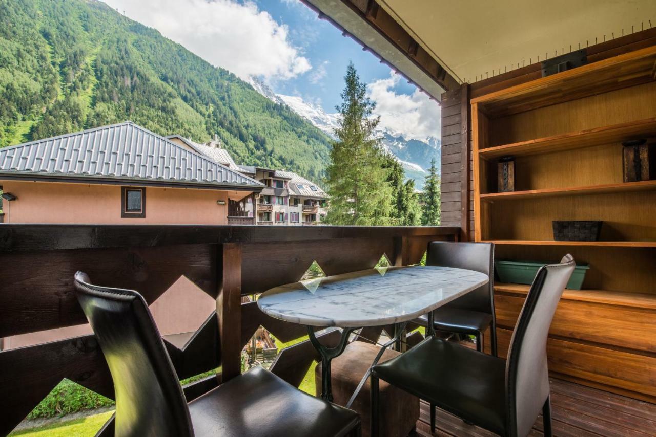 Studio Chamonix Centre With Mont-Blanc View Apartment Exterior foto
